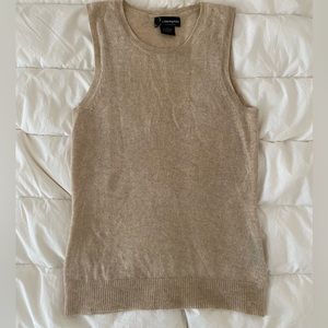 Bloomingdale’s 100% cashmere sweater vest